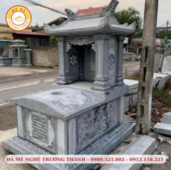 lăng mộ đá 1 mái che