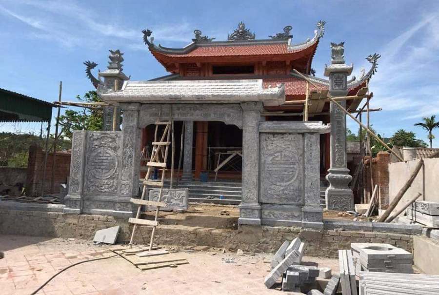 Cổng Đá Mộ Đá 2 Mẫu Cổng Đá Mộ Đá