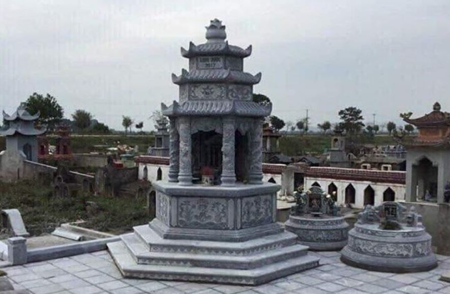 Mộ Đá Bát Giác 6 Thiết Kế Đặc Sắc và Trang Nghiêm