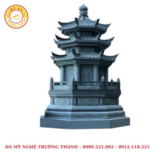 Mộ đá hình lục giác 2 Các cạnh vuông vức của mộ đá lục lăng tạo nên sự ổn định, vững chãi