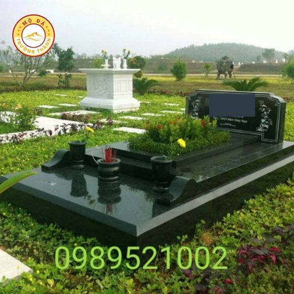 Nhận thiết kế thi công lăng mộ bằng đá khối