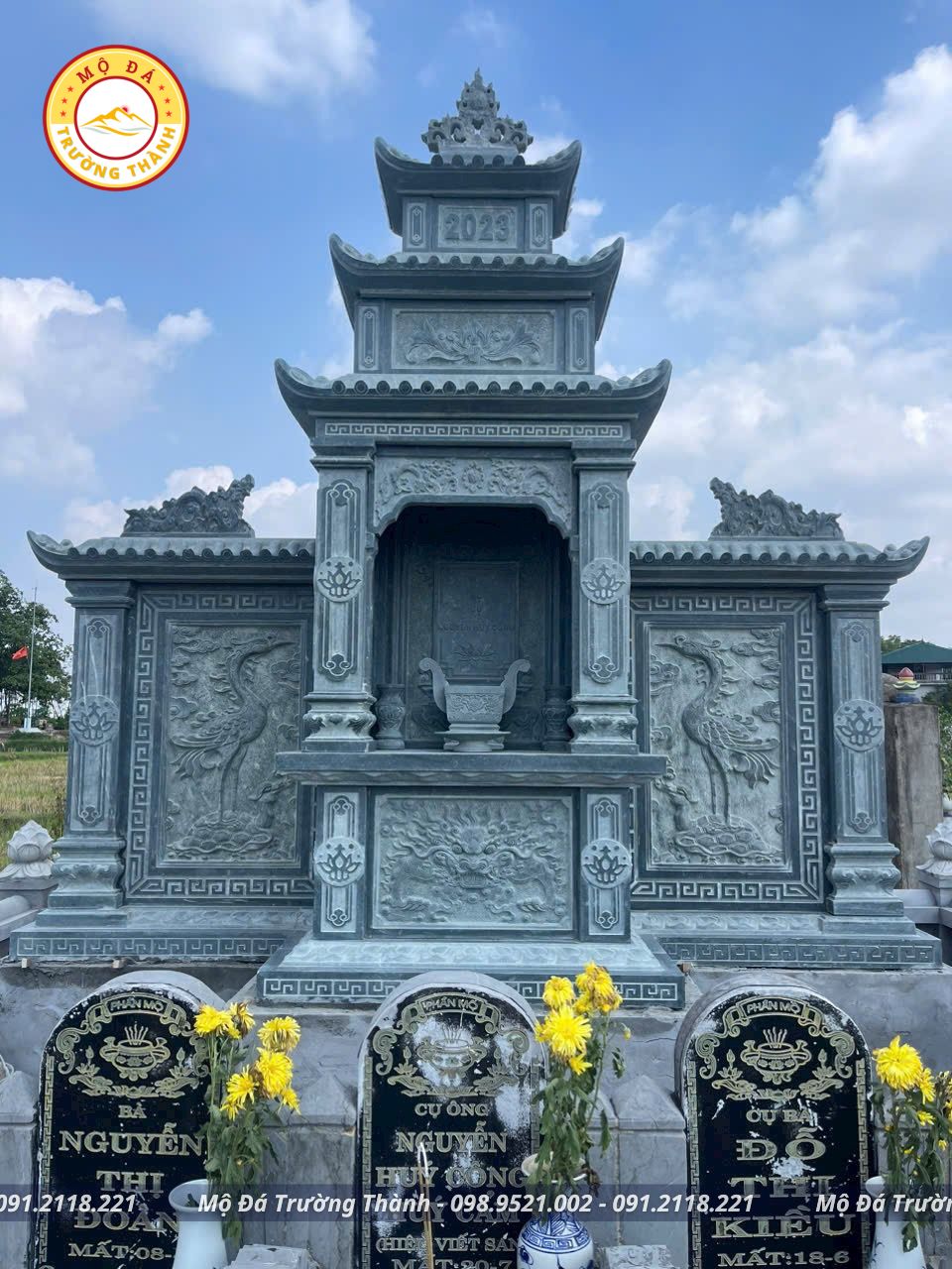 Lăng Mộ Đá Họa Tiết Long Phụng