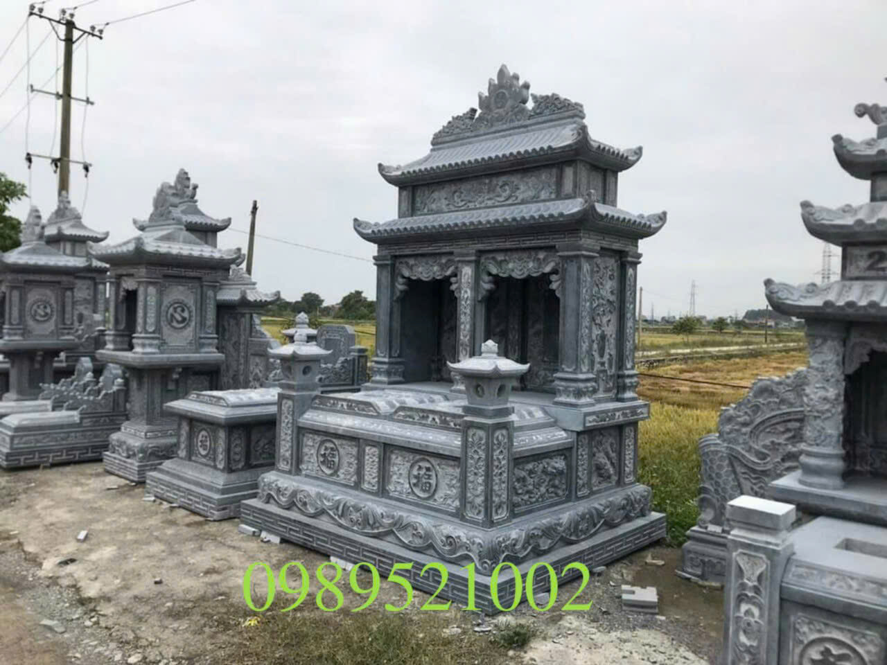 Lăng Mộ Đá Hai Mái 2 Lăng mộ đá hai mái tinh tế