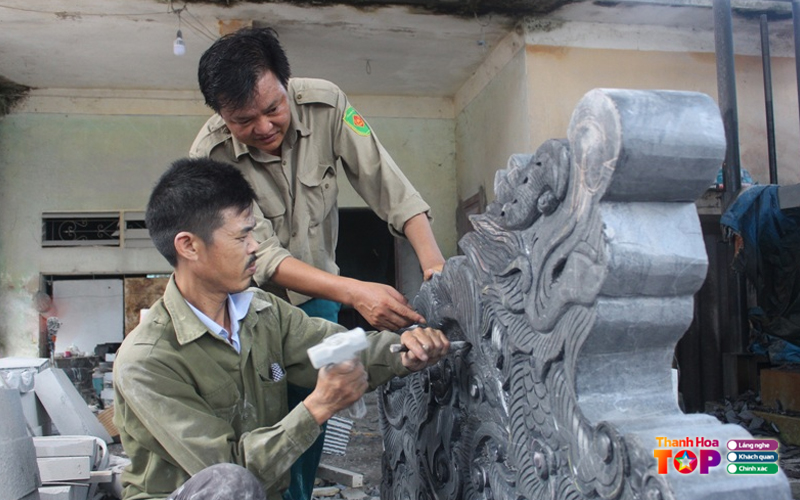 Làng nghề đá Lĩnh Đông (Thanh Hóa)