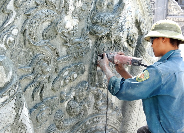 Làng nghề đá Mỹ Xuyên (Bình Định)