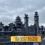 Lăng Mộ Đá Xanh Đen Hoa Văn Rồng
