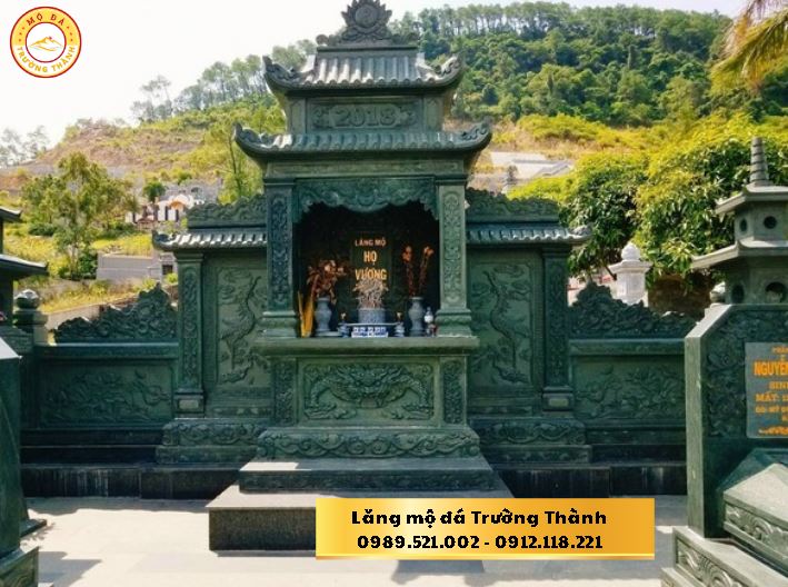 Top 10 Lăng Mộ Bằng Đá Xanh Đen Đẹp Tại Bắc Giang 3 Lăng Mộ Đá Trường Thành là đơn vị hàng đầu chuyên sản xuất và cung cấp lăng mộ đá xanh đen tại Bắc Giang
