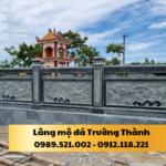 Lăng mộ Thái Bình nổi bật với hàng rào đá chạm khắc tinh tế