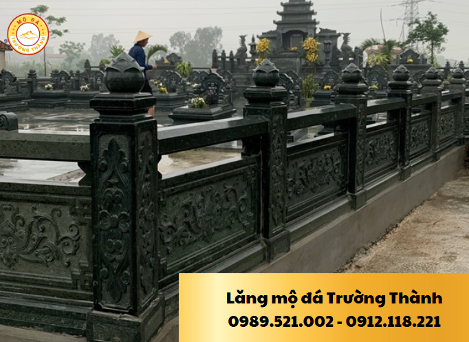 Hàng rào đá xanh tự nhiên, chắc chắn và bền vững theo thời gian
