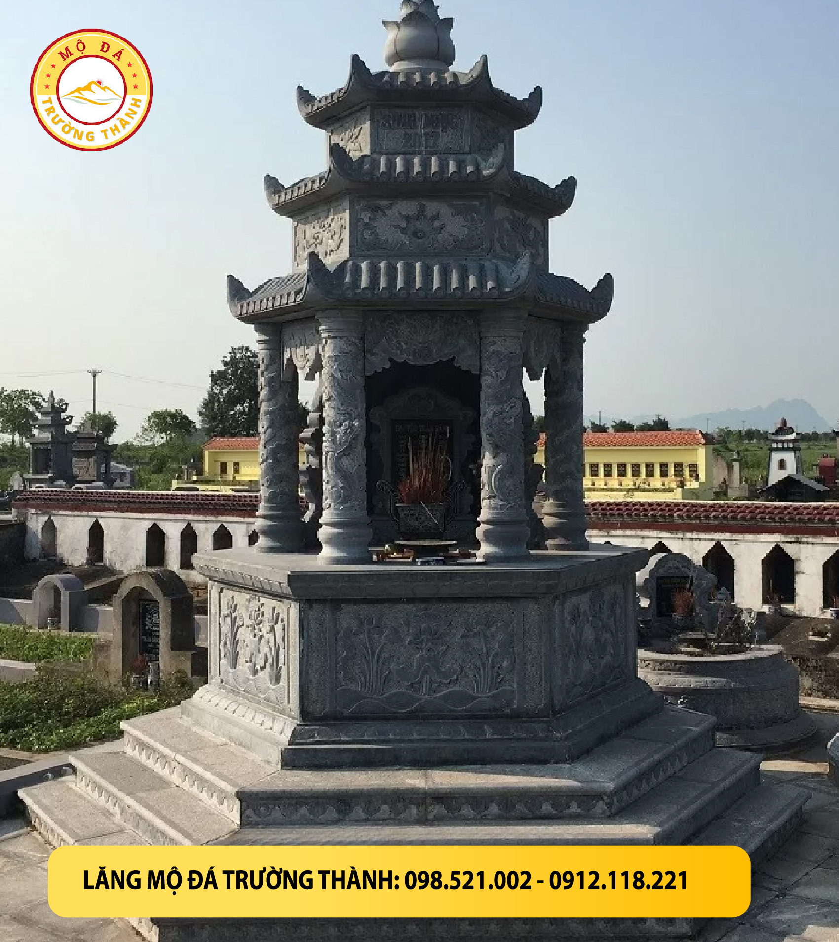 mộ đá lục lăng tại Nam Định