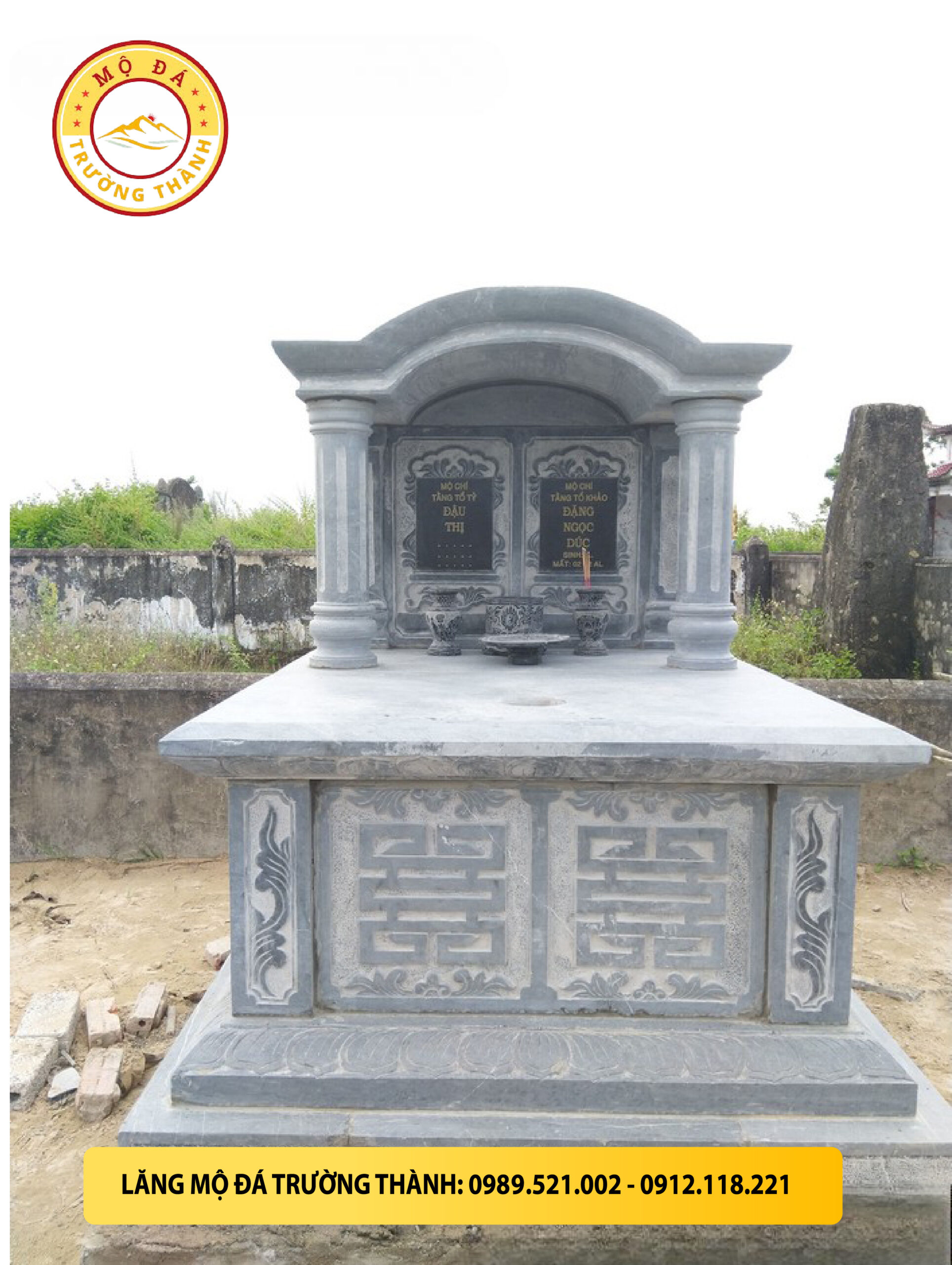mộ đôi có mái che tại Hà Nội