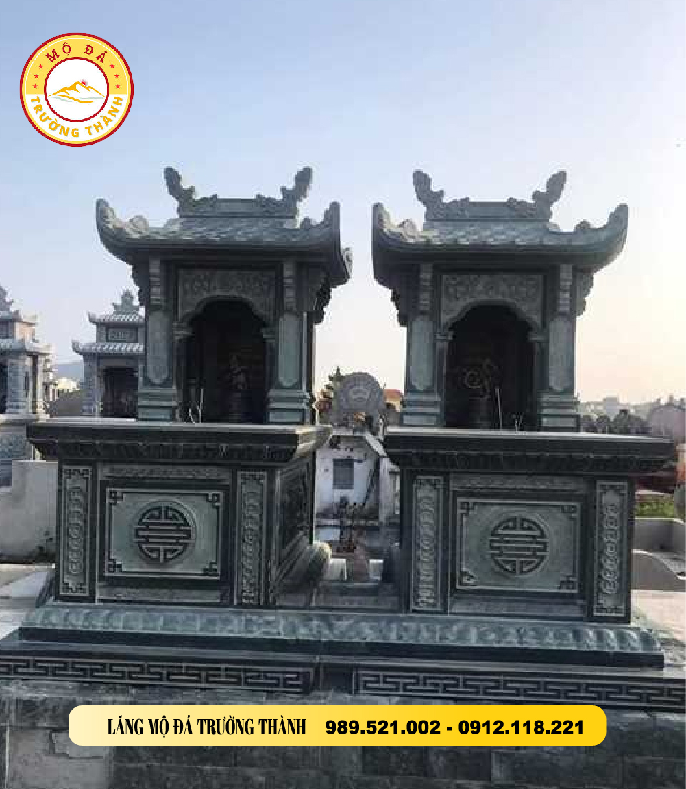 mộ đôi có mái che tại Hải Dương