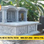 mộ đôi có mái che tại Quảng Ninh