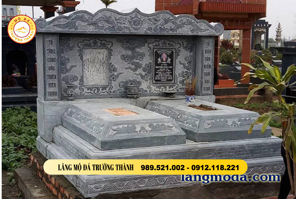 mộ đôi có mái che tại Thái Nguyên