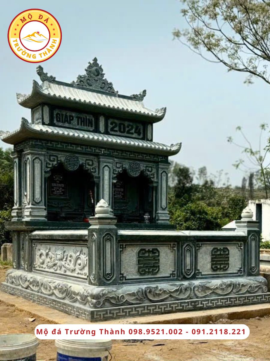 Top 10 mộ đôi có mái che tại Sơn La 1 Mộ đôi có mái che Tại Nghĩa Trang Sơn La Thành