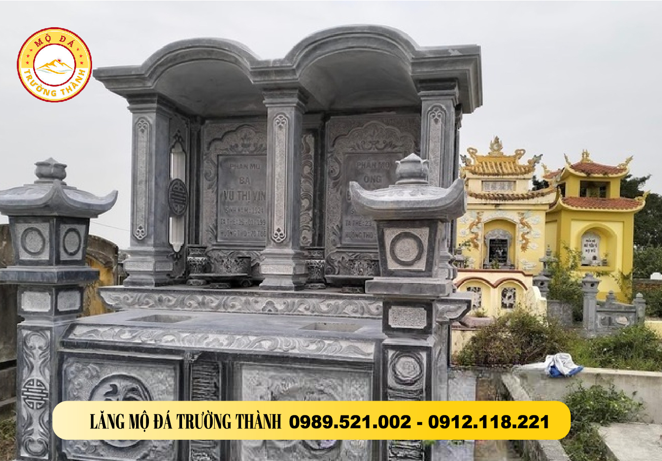 Top 10 Mộ Đôi Có Mái Che Tại Cần Thơ 2 mộ đôi có mái che tại Cần Thơ