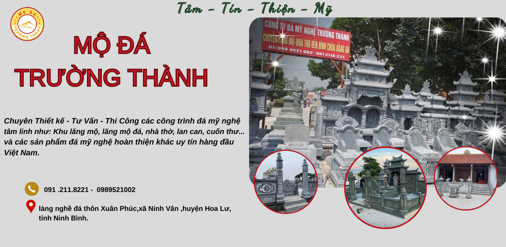 Lăng Mộ đá Trường Thành- sự khặng định về chất lượng và uy tín