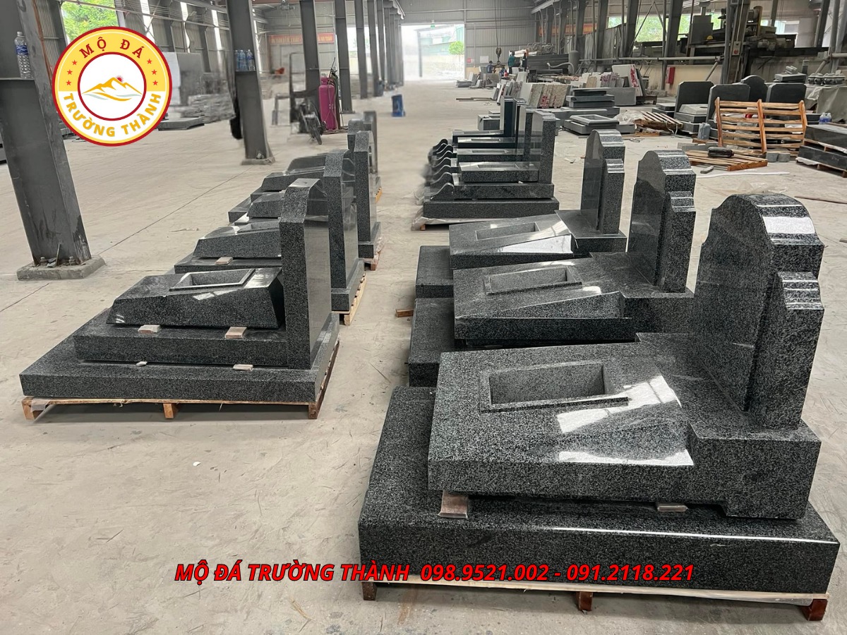 Sản phẩm mộ đá granite của Lăng Mộ Đá Trường Thành 
