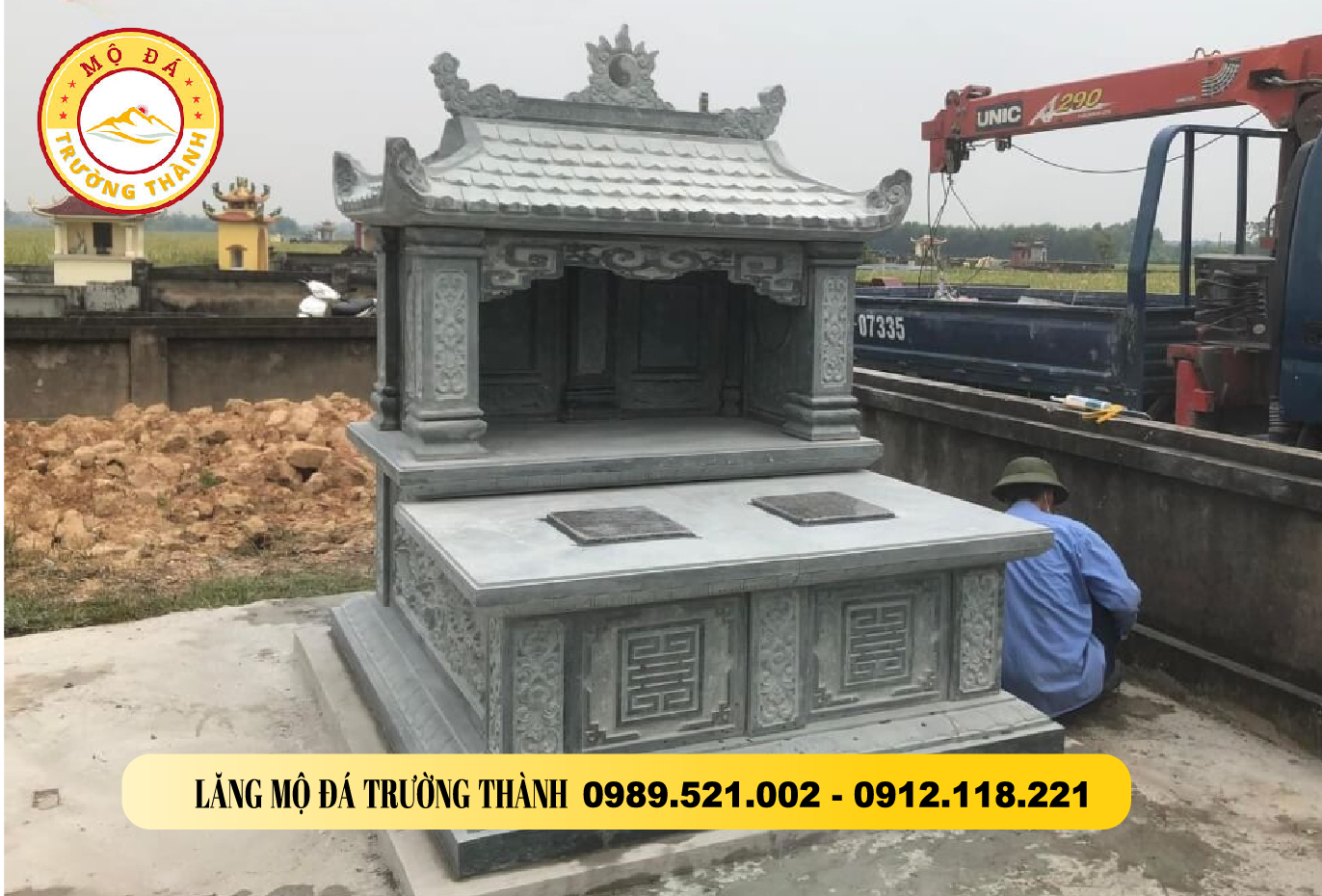 Top 10 Mộ Đôi Có Mái Che Tại An Giang 1 Mộ đôi có mái che tại An Giang