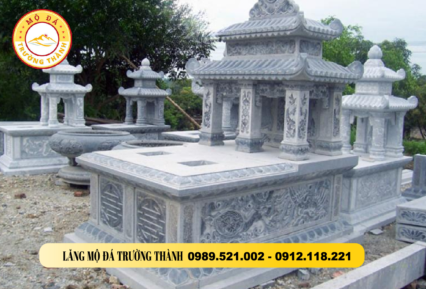 Top 10 Mộ Đôi Có Mái Che Tại An Giang 2 Mộ đôi có mái che tại An Giang