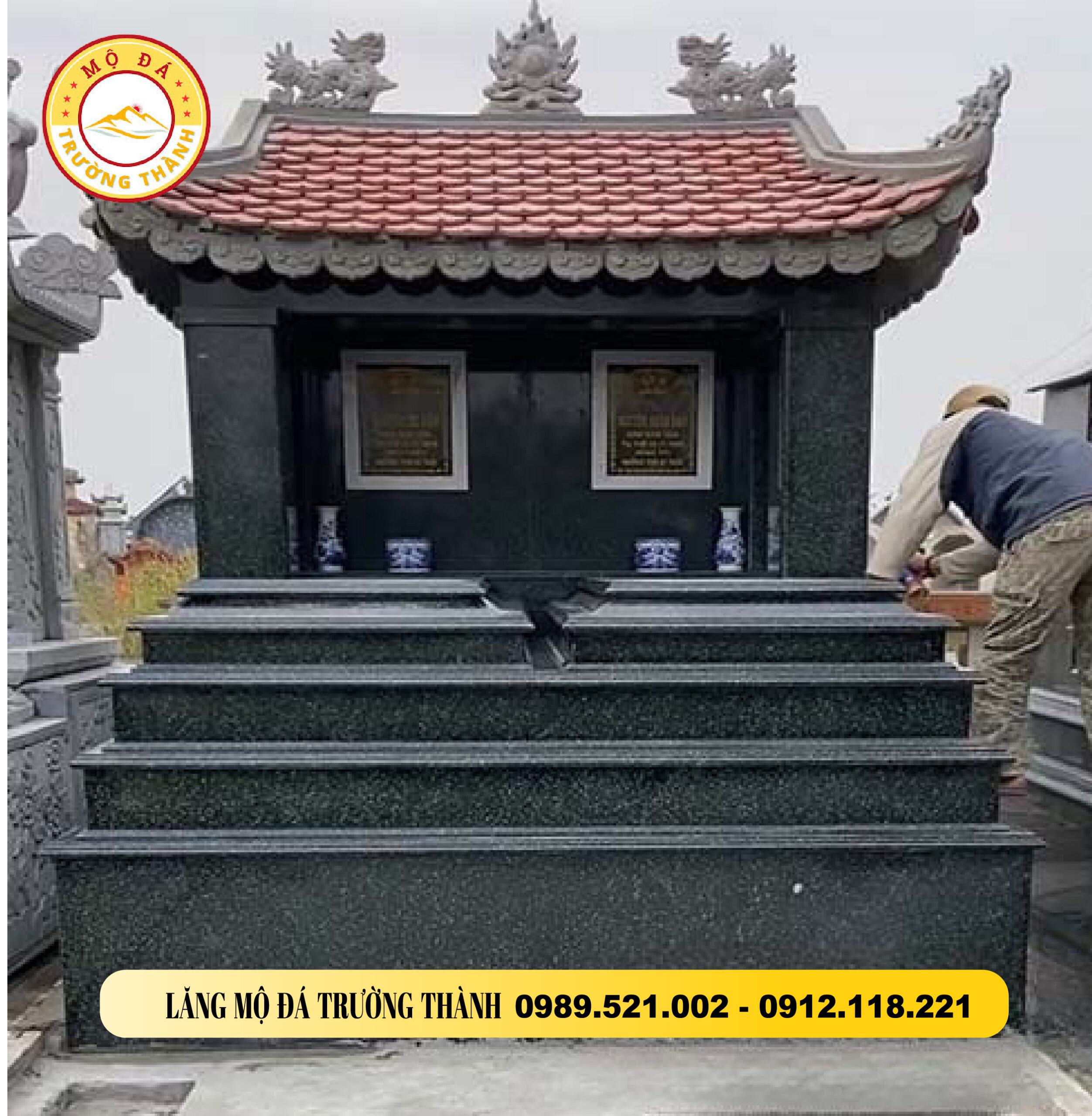 Top 10 Mộ Đôi Có Mái Che Tại Bình Thuận 1 Mộ đôi có mái che tại Bình Thuận