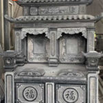 Mộ đôi có mái che tại Ninh Thuận