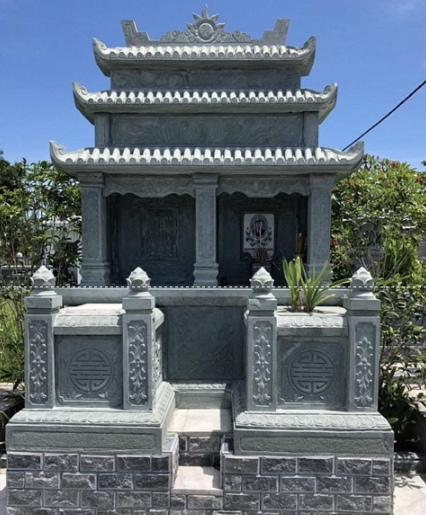 Mộ Đôi có mái che Tại Xã Tân Lý Tây, Huyện Châu Thành