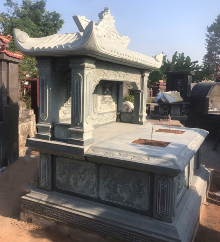 Top 10 Mộ Đôi Có Mái Che Tại Bình Định 2 Mộ Đôi Có Mái Che Huyện Vân Canh