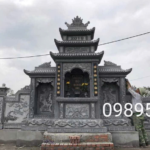 Mộ đá nguyên khối cho phép chạm khắc hoa văn liền mạch, mượt mà, sắc nét