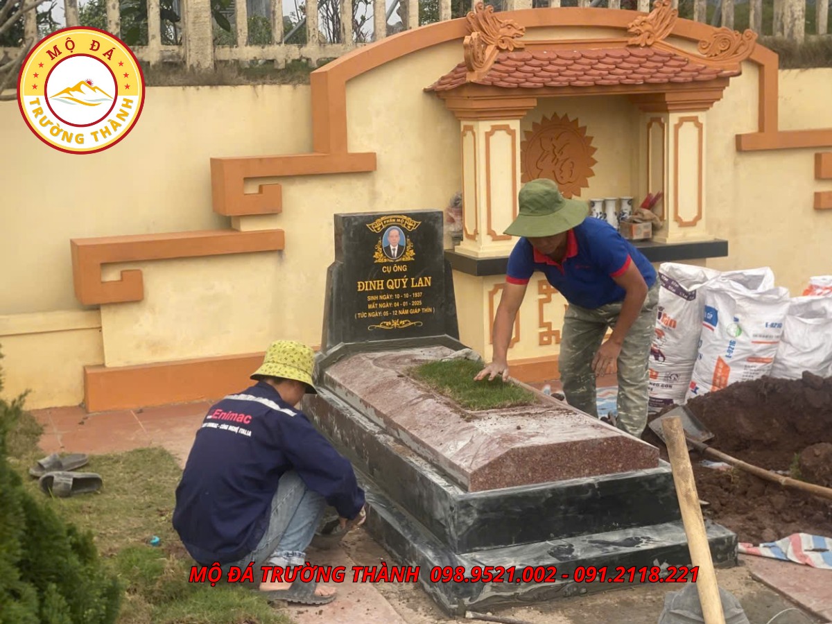 Bảo hành và bảo trì mộ đá