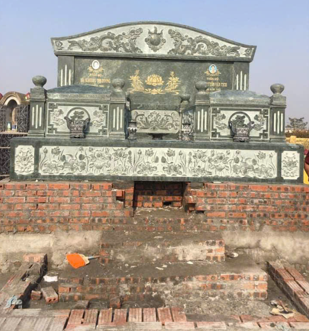 Lăng mộ được thiết kế đa dạng