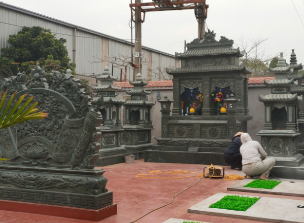 Màu sắc và chất liệu của lăng mộ ảnh hưởng đến vận khí của cả gia đình