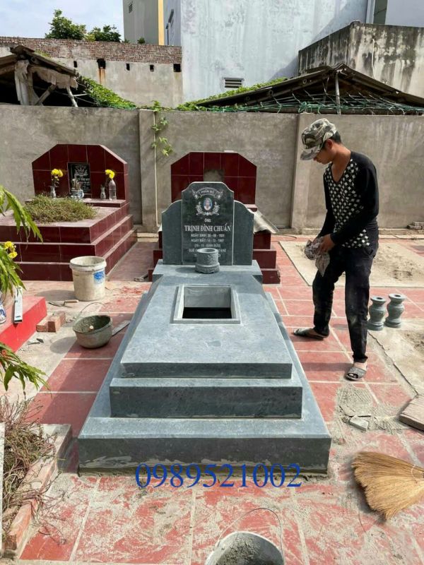 Mẫu Mộ Đá Nguyên Khối Granite Đẹp Nhất 2025