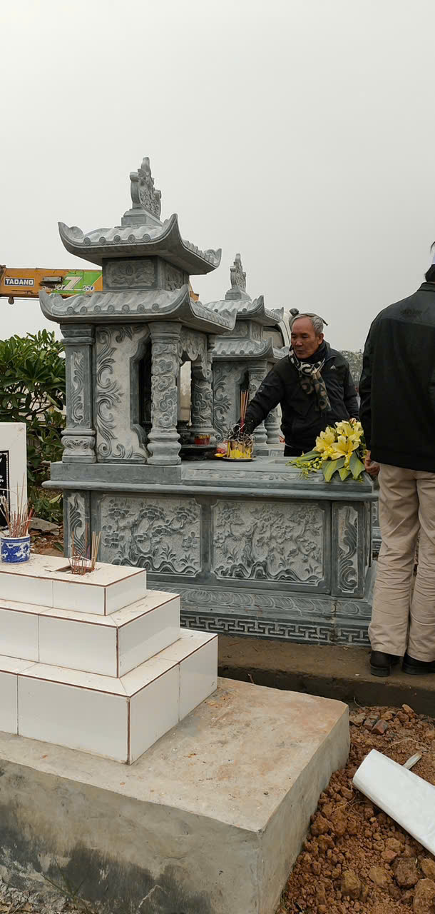Thi công lăng mộ đá đúng phong tục dân gian